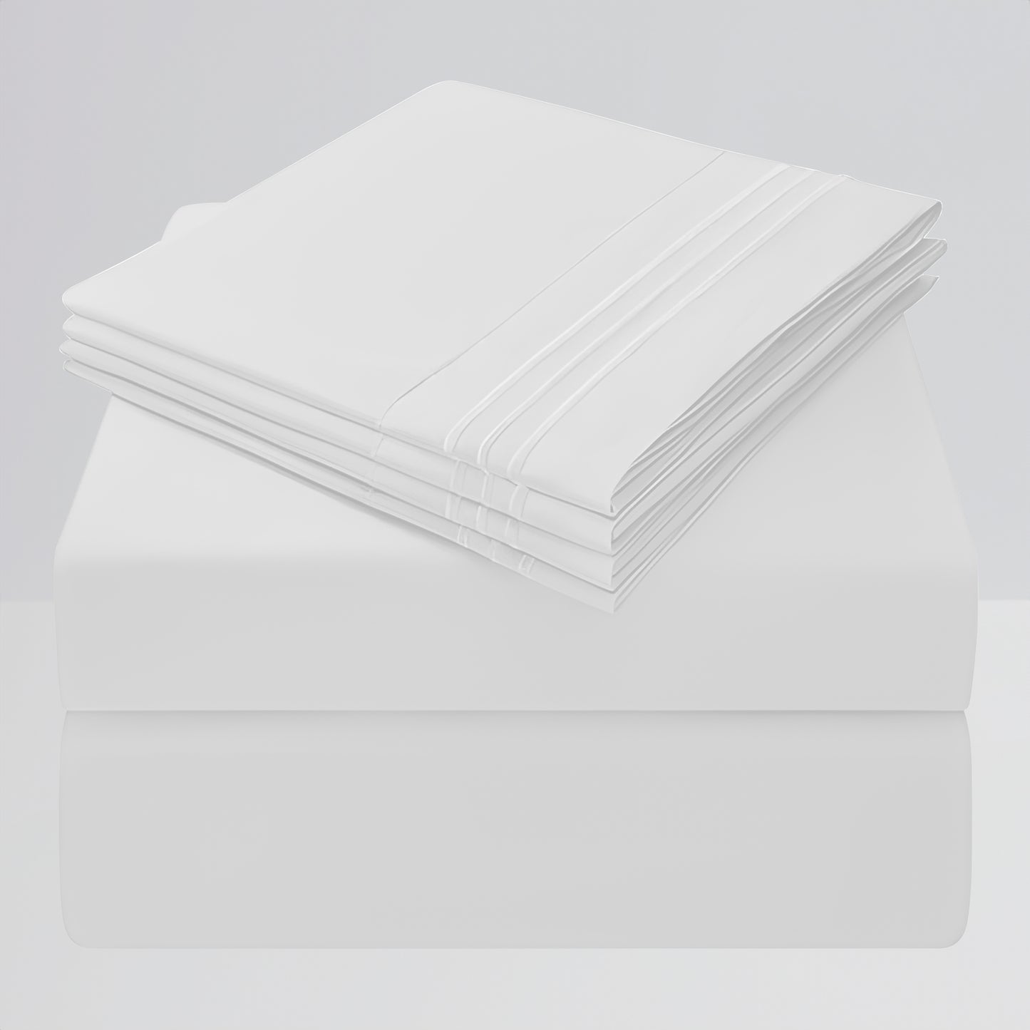 Sábanas King Color Blanco - Sumérgete en un Sueño de Lujo y Confort