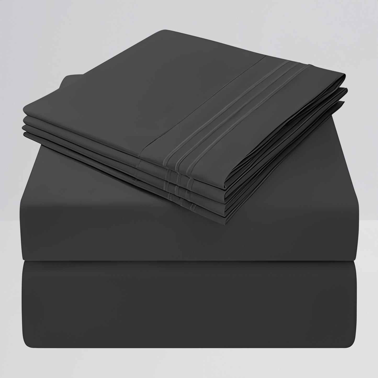 Sábanas Súper King Color Gris - Sumérgete en un Sueño de Lujo y Confort